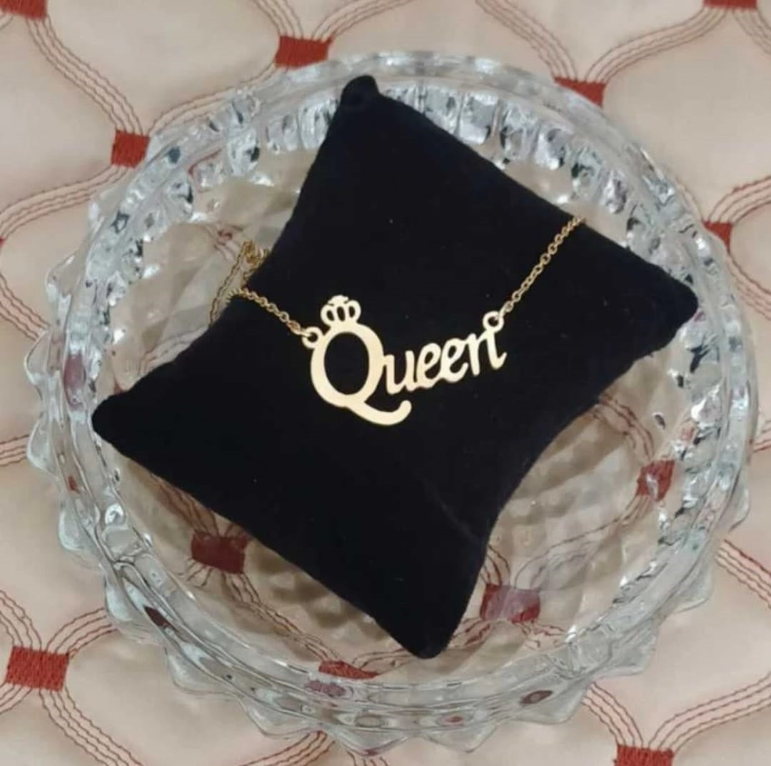 Golden Stainless Steel Necklace Pendant Chain For Women and Girls