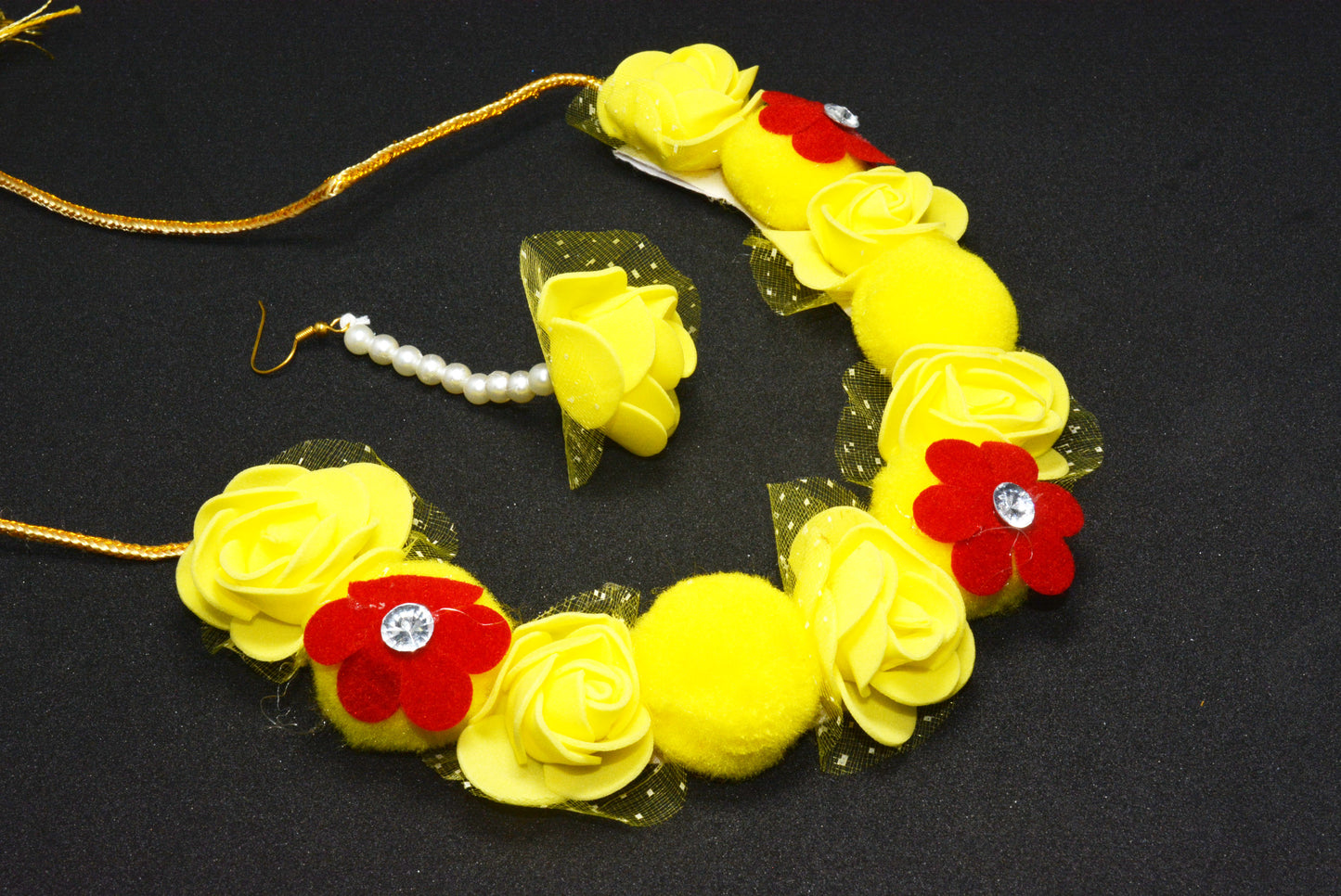 Premium Wedding Haldi Complete Jewellery Set