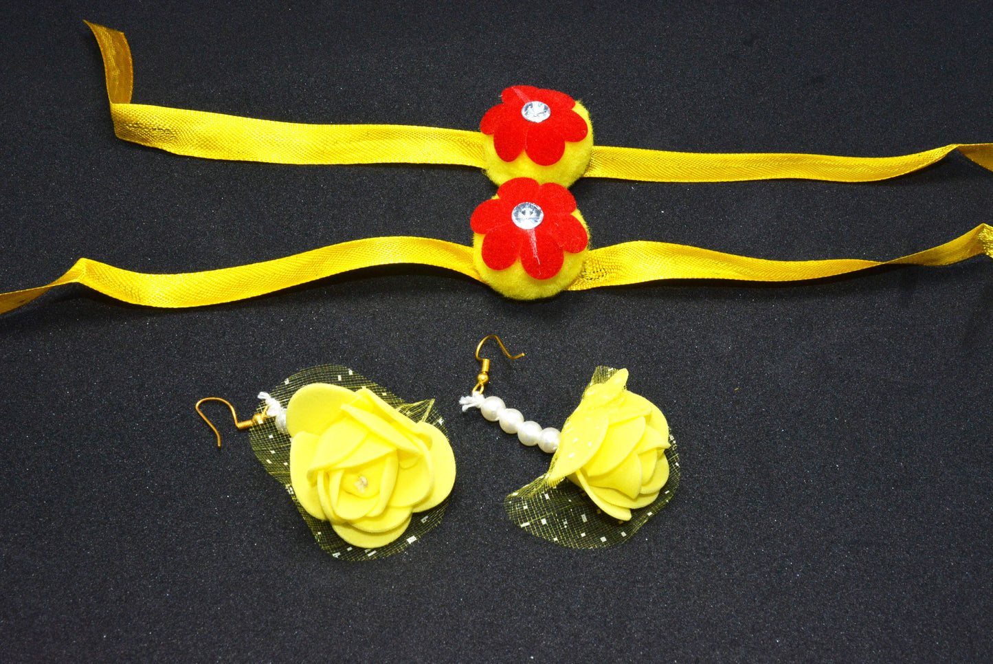 Premium Wedding Haldi Complete Jewellery Set