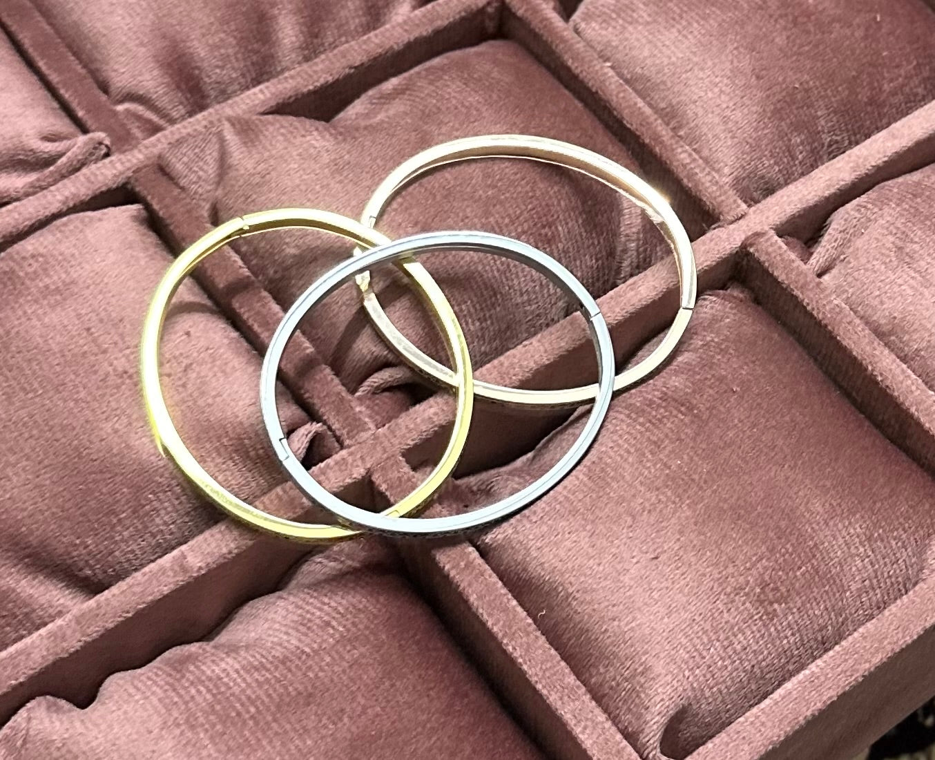 Combo set of 3 Anti Tarnish Hand Bracelet