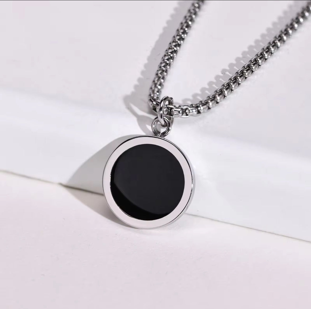 Combo of 2 Spearhead and Round Fashion Necklace Chain