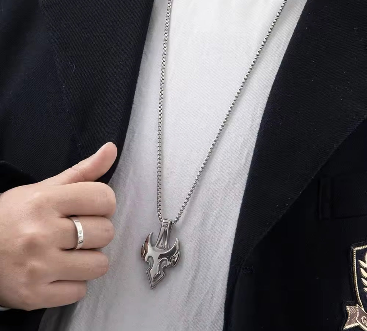 Minimal Western Necklace Pendent Chain