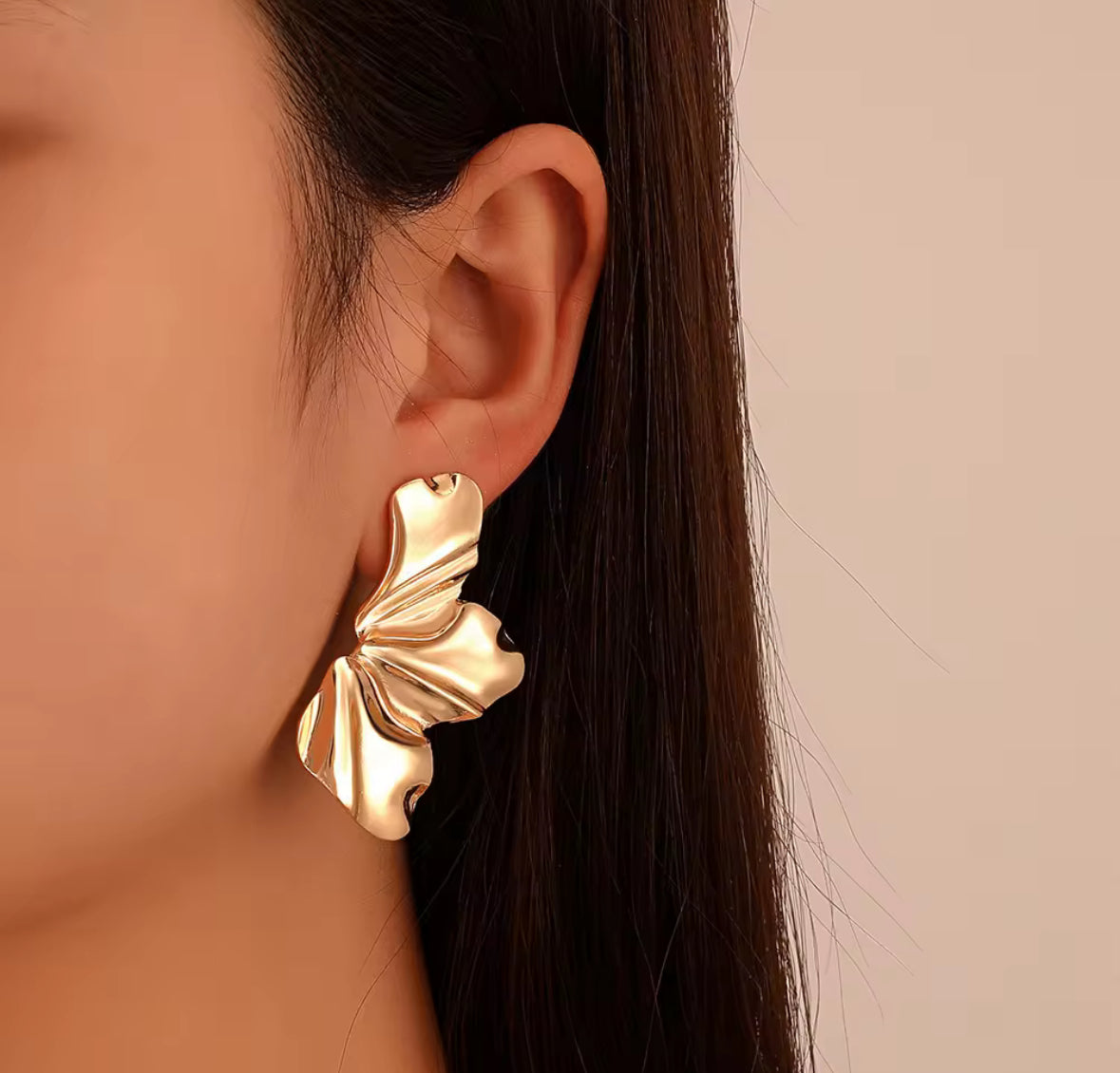 Stainless Steel Korean Imitation Earrings – Chic & Affordable Styles