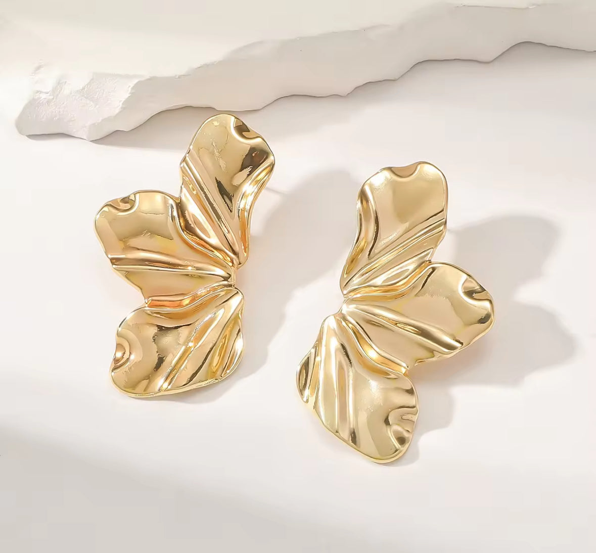 Stainless Steel Korean Imitation Earrings – Chic & Affordable Styles