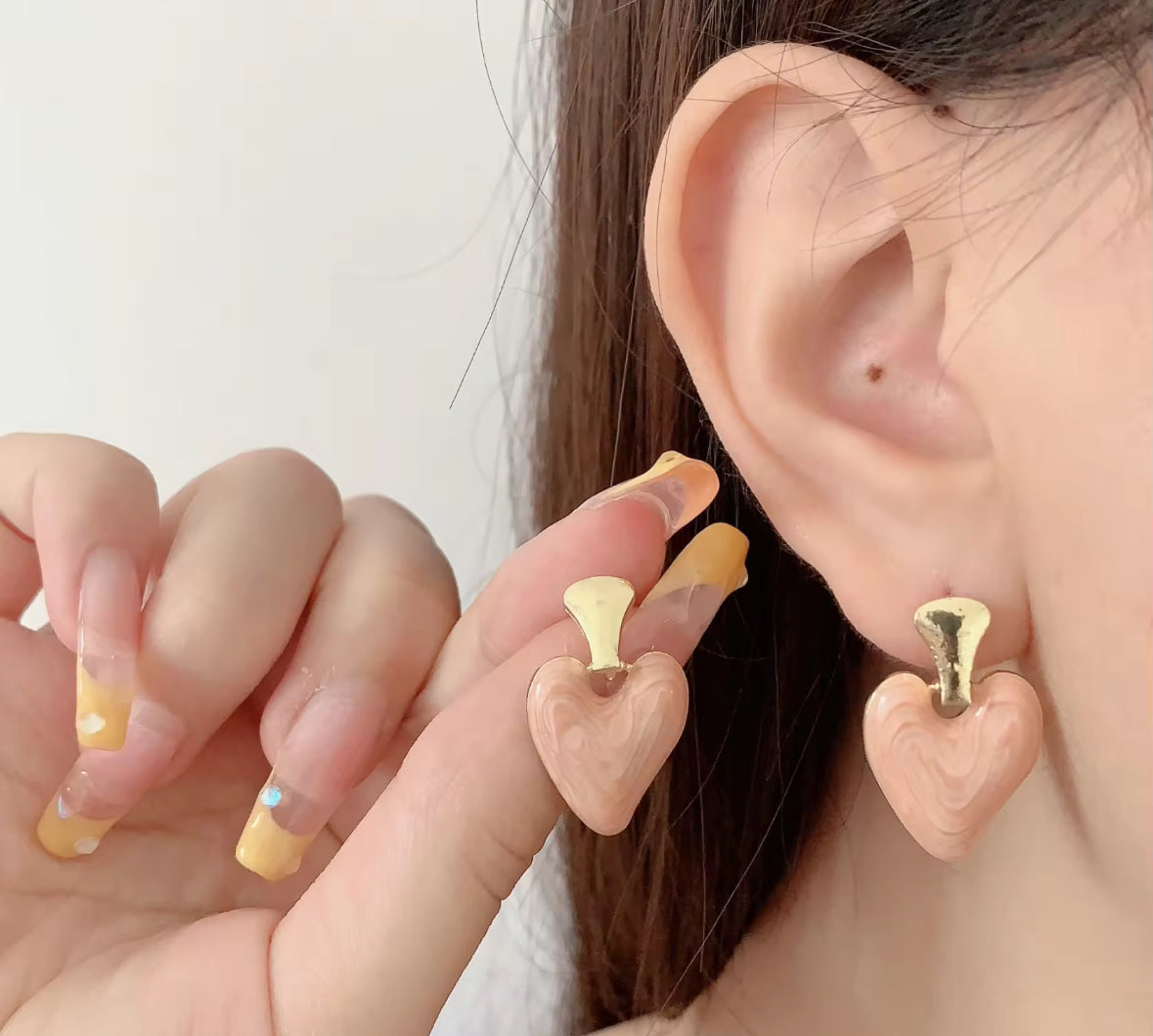 Minimal Chillies Style Korean Imitation Earrings – Chic & Affordable Styles