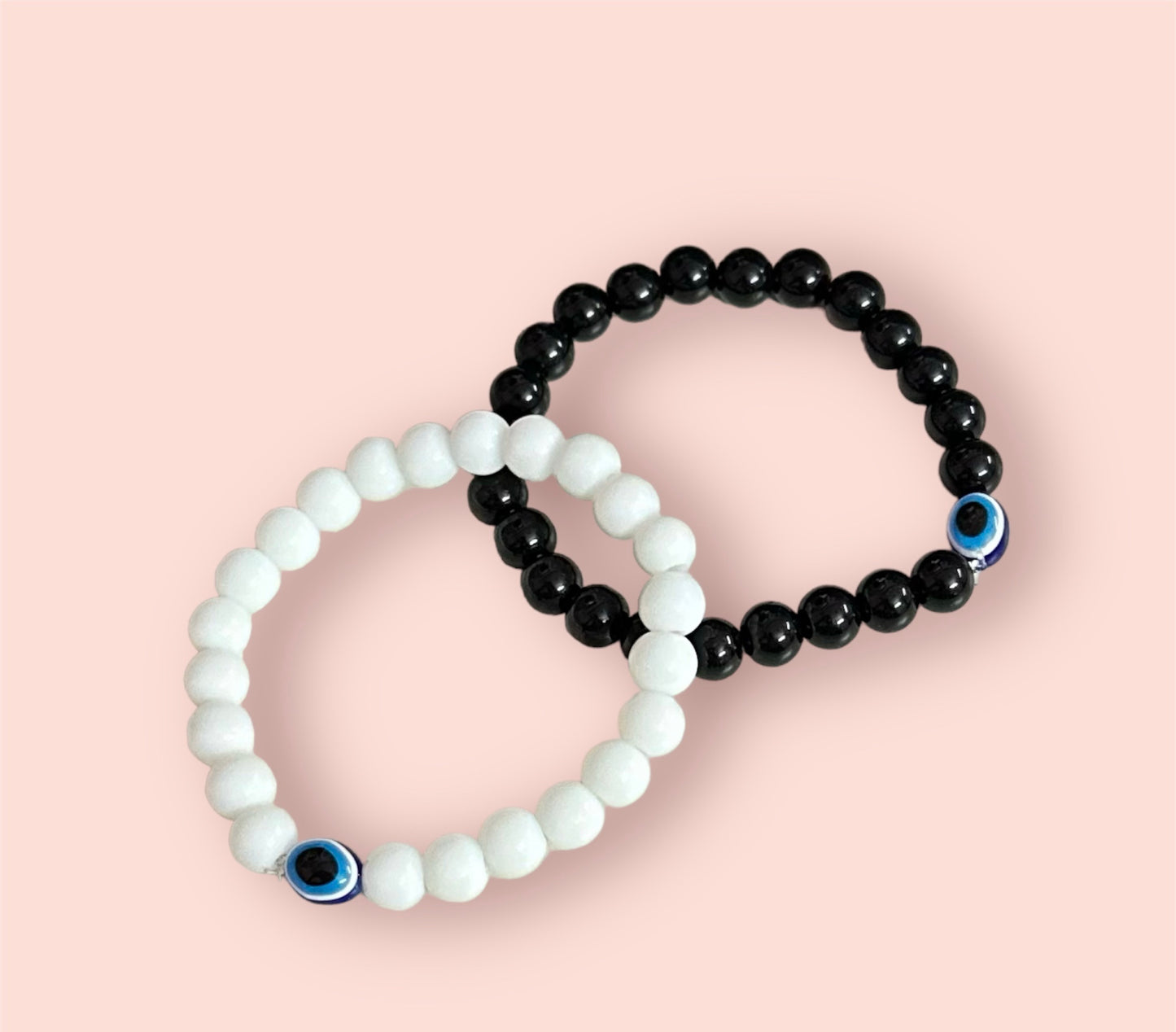 Onxy Stones Studded Adjustable Unisex Hand Bracelet