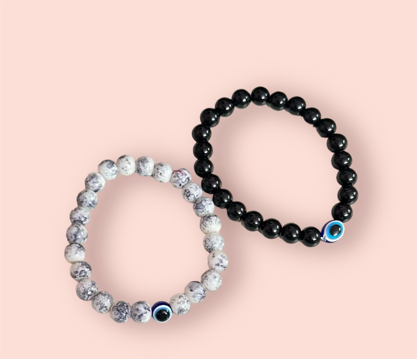 Combo of Evil Eye Adjustable Unisex Hand Bracelet