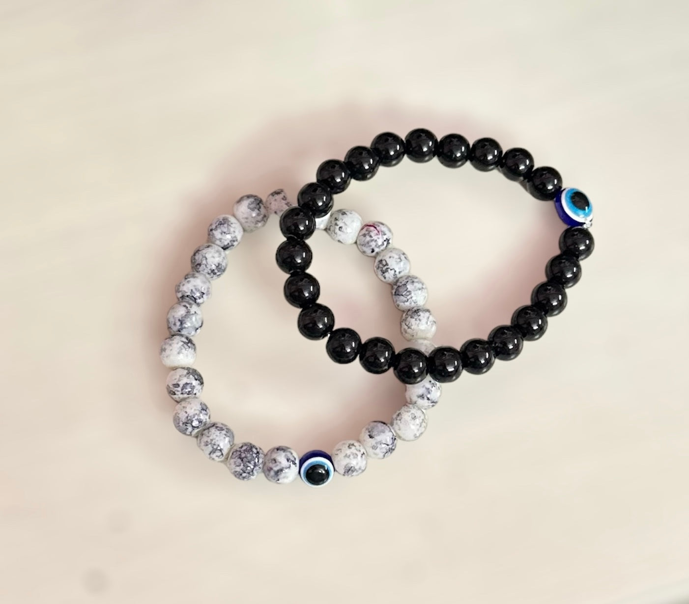Combo of Evil Eye Adjustable Unisex Hand Bracelet