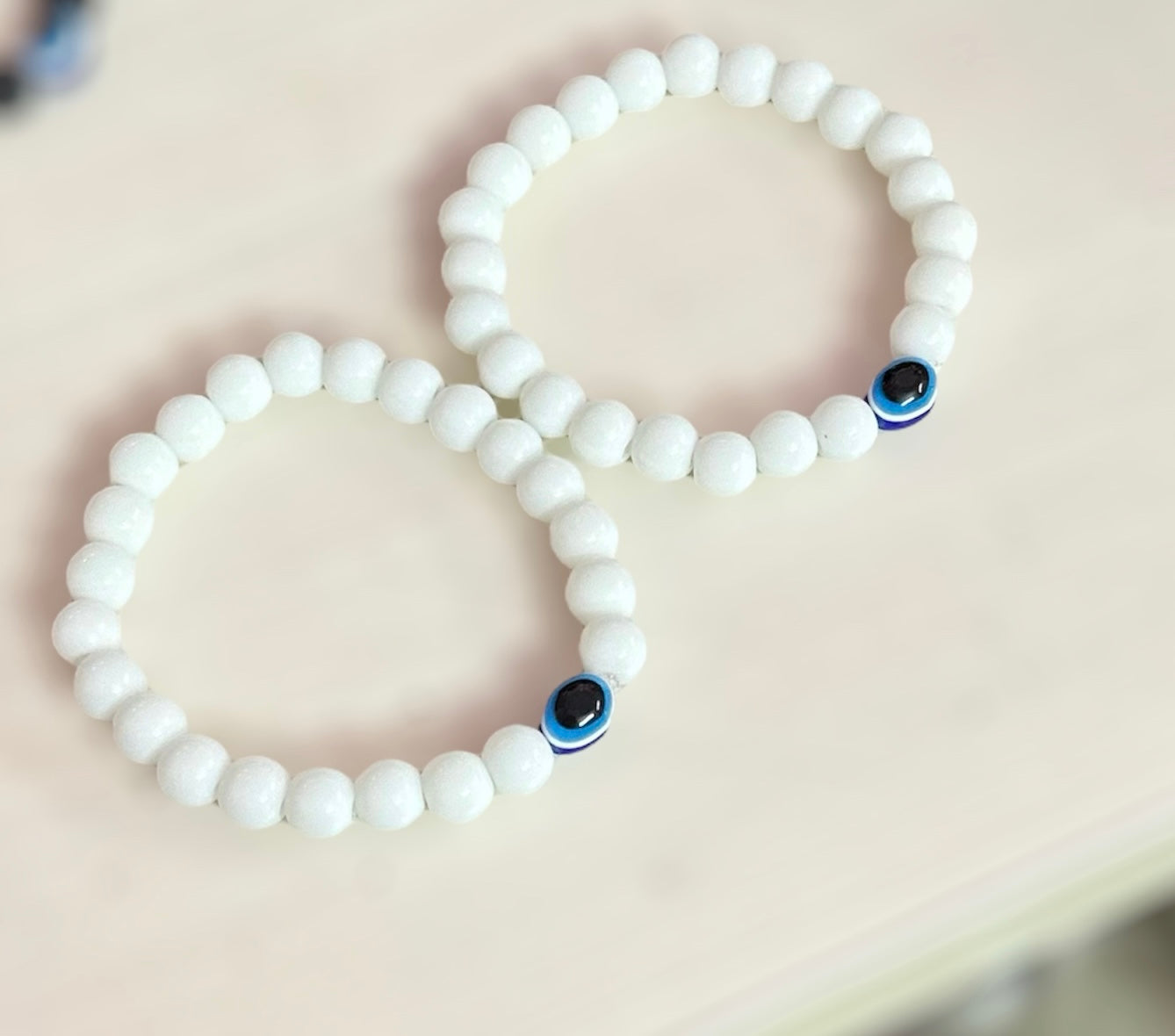 Combo of 2 Onxy Beads Adjustable Unisex Hand Bracelet