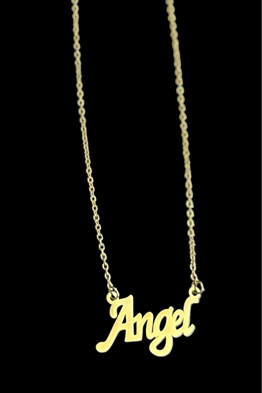 Golden Stainless Steel Necklace Pendant Chain For Women and Girls