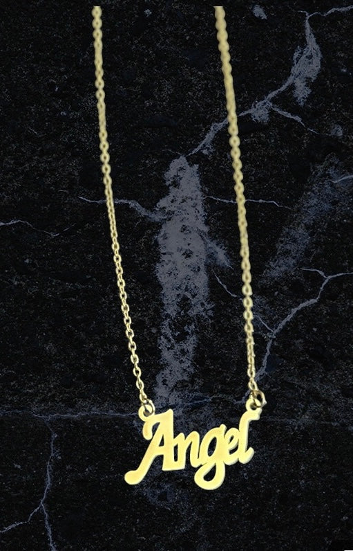 Golden Stainless Steel Necklace Pendant Chain For Women and Girls