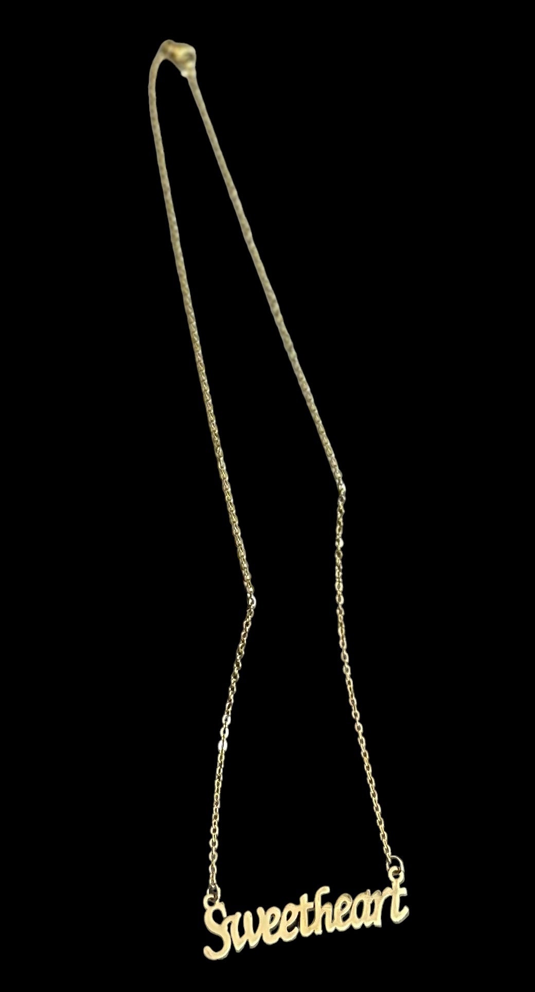 Golden Stainless Steel Necklace Pendant Chain For Women and Girls