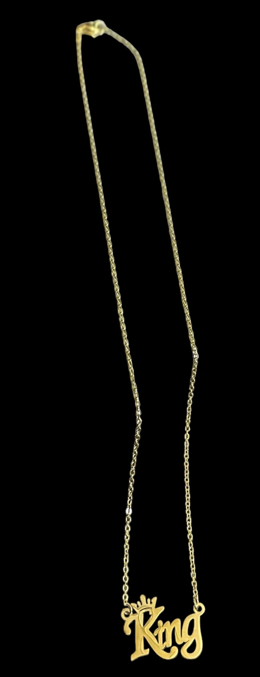 Golden Stainless Steel Necklace Pendant Chain For Women and Girls