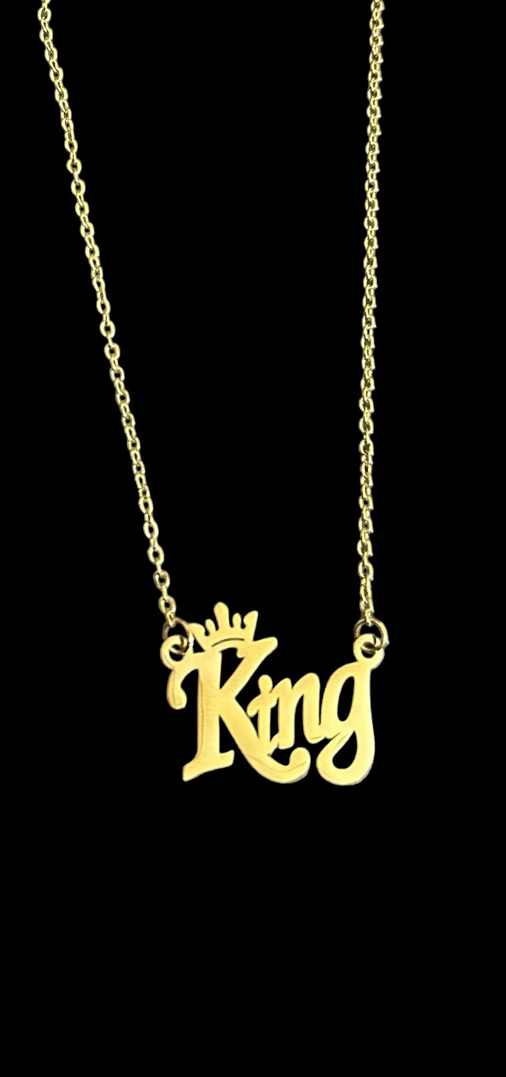 Golden Stainless Steel Necklace Pendant Chain For Women and Girls