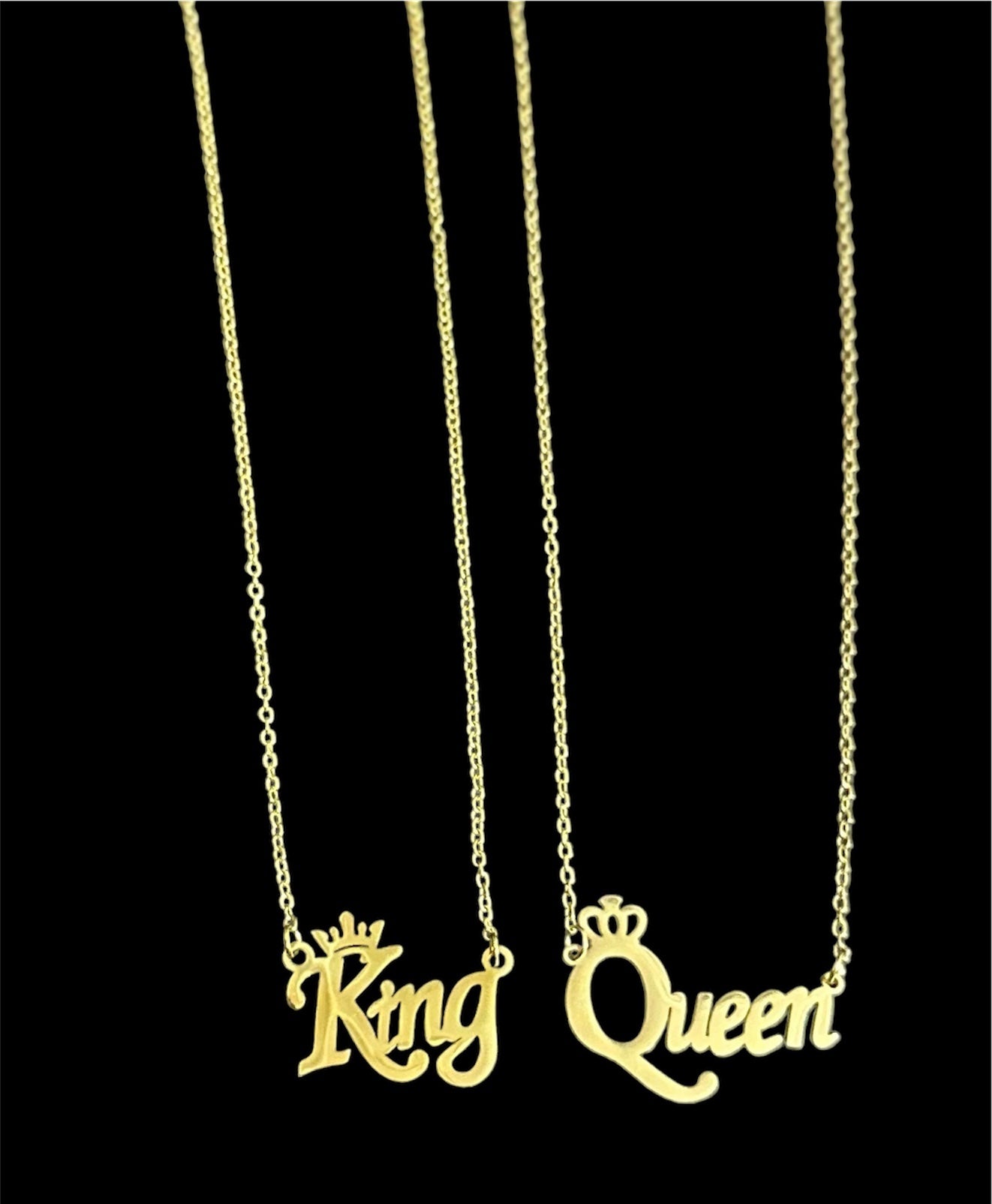 Golden Stainless Steel Necklace Pendant Chain For Women and Girls