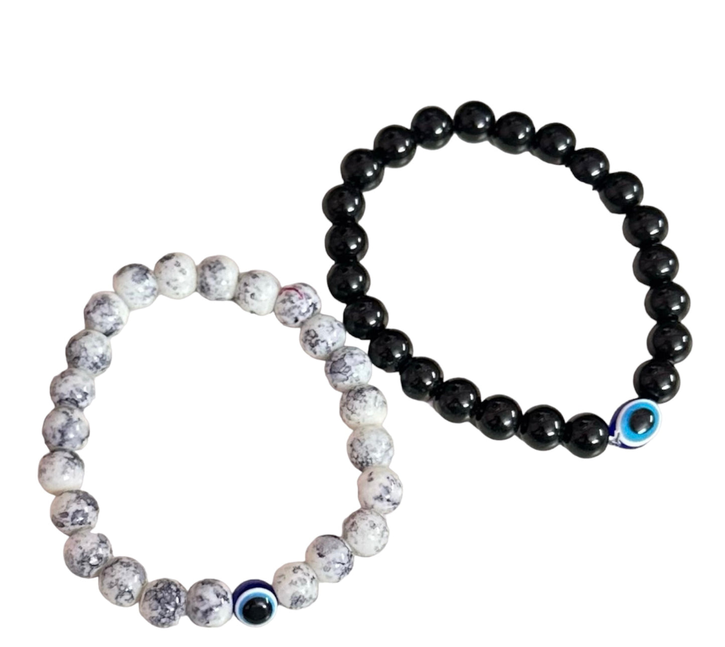 Combo of Evil Eye Adjustable Unisex Hand Bracelet