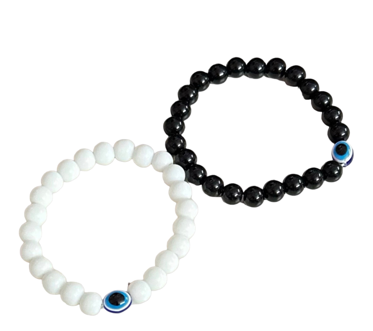 Onxy Stones Studded Adjustable Unisex Hand Bracelet