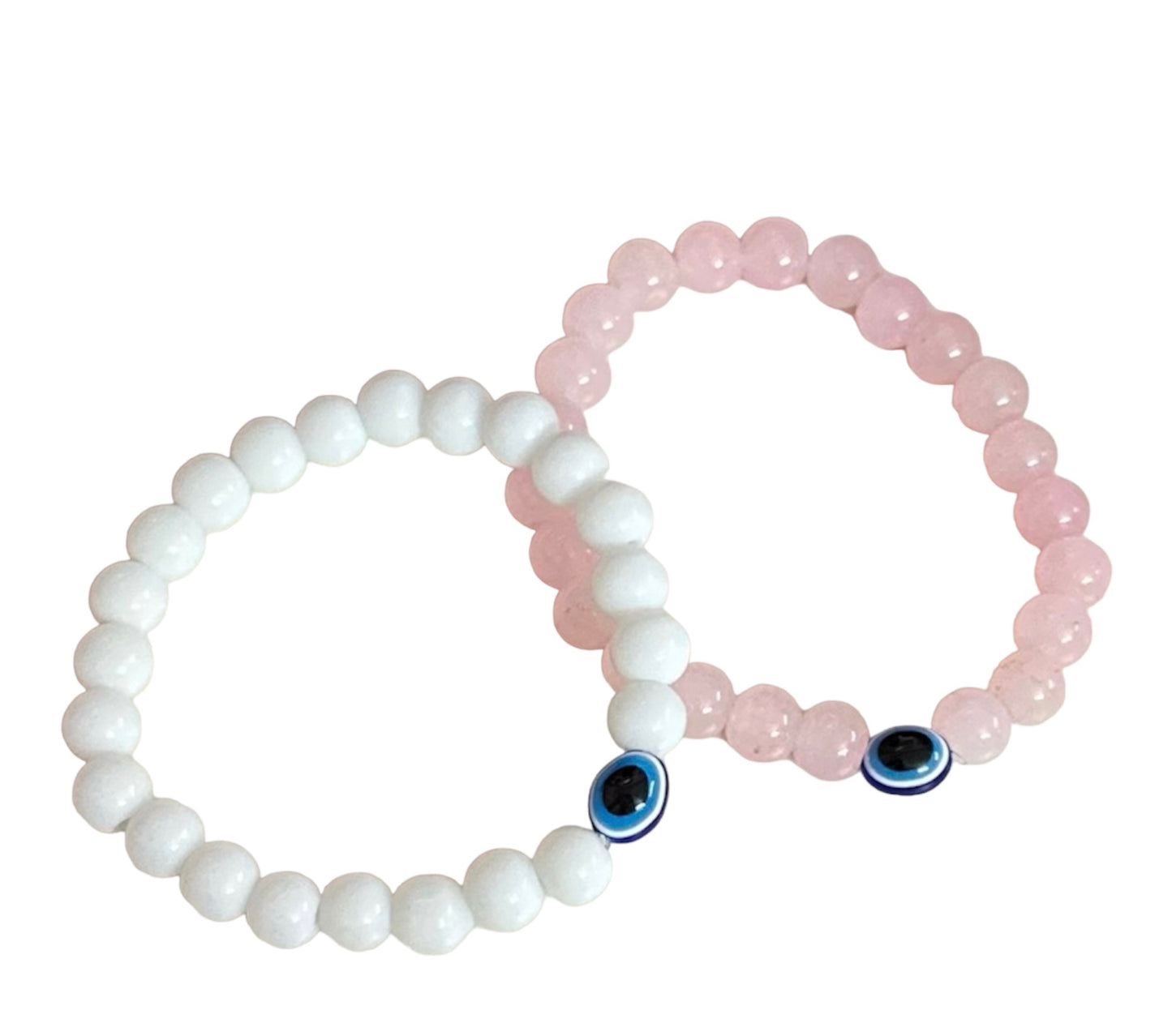 Combo of 2 Onxy Beads Adjustable Unisex Hand Bracelet