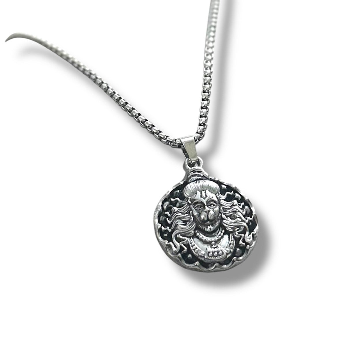 Lord Hanuman Ji Inspired Pendent Necklace Chain
