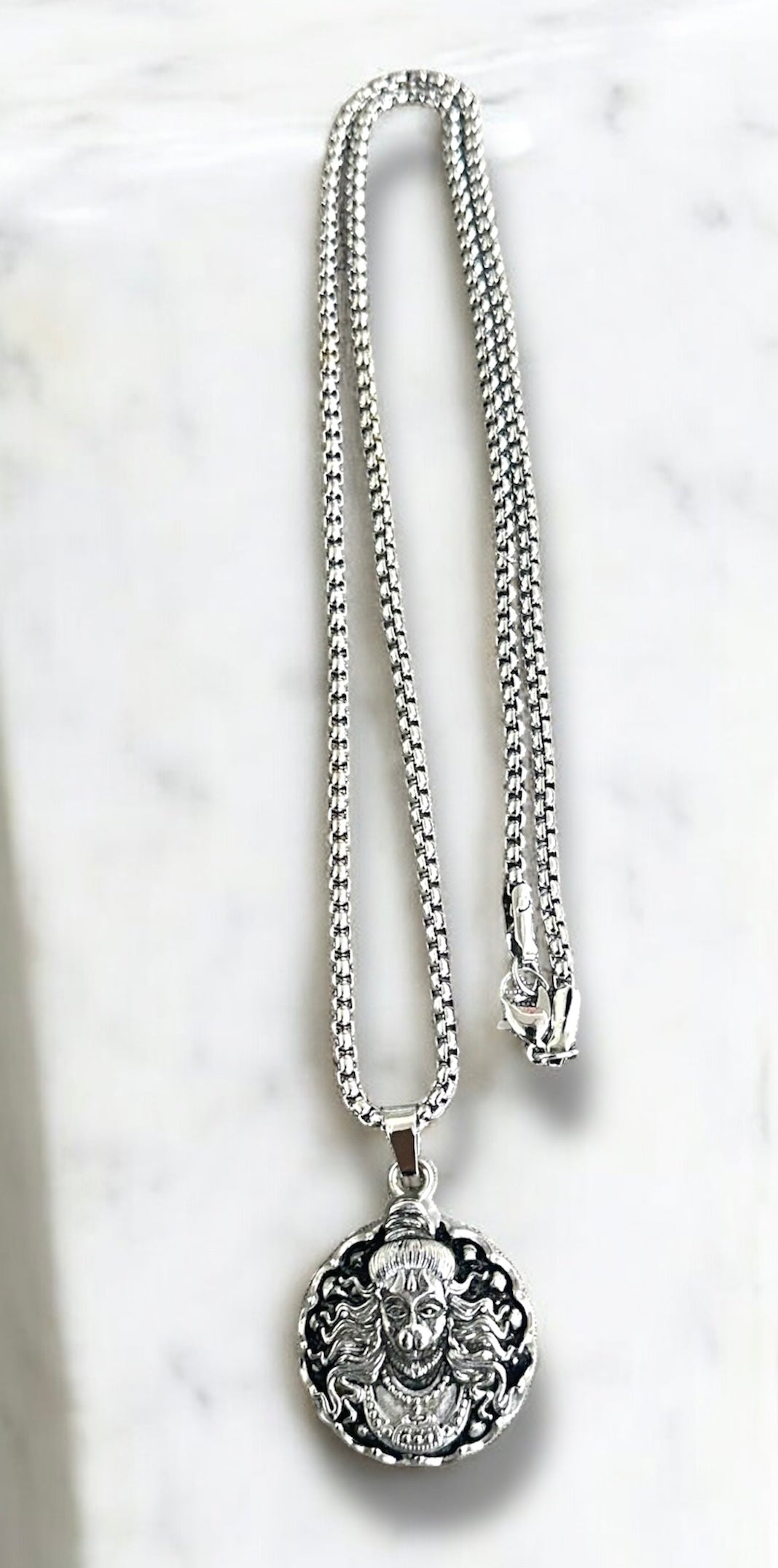 Lord Hanuman Ji Inspired Pendent Necklace Chain