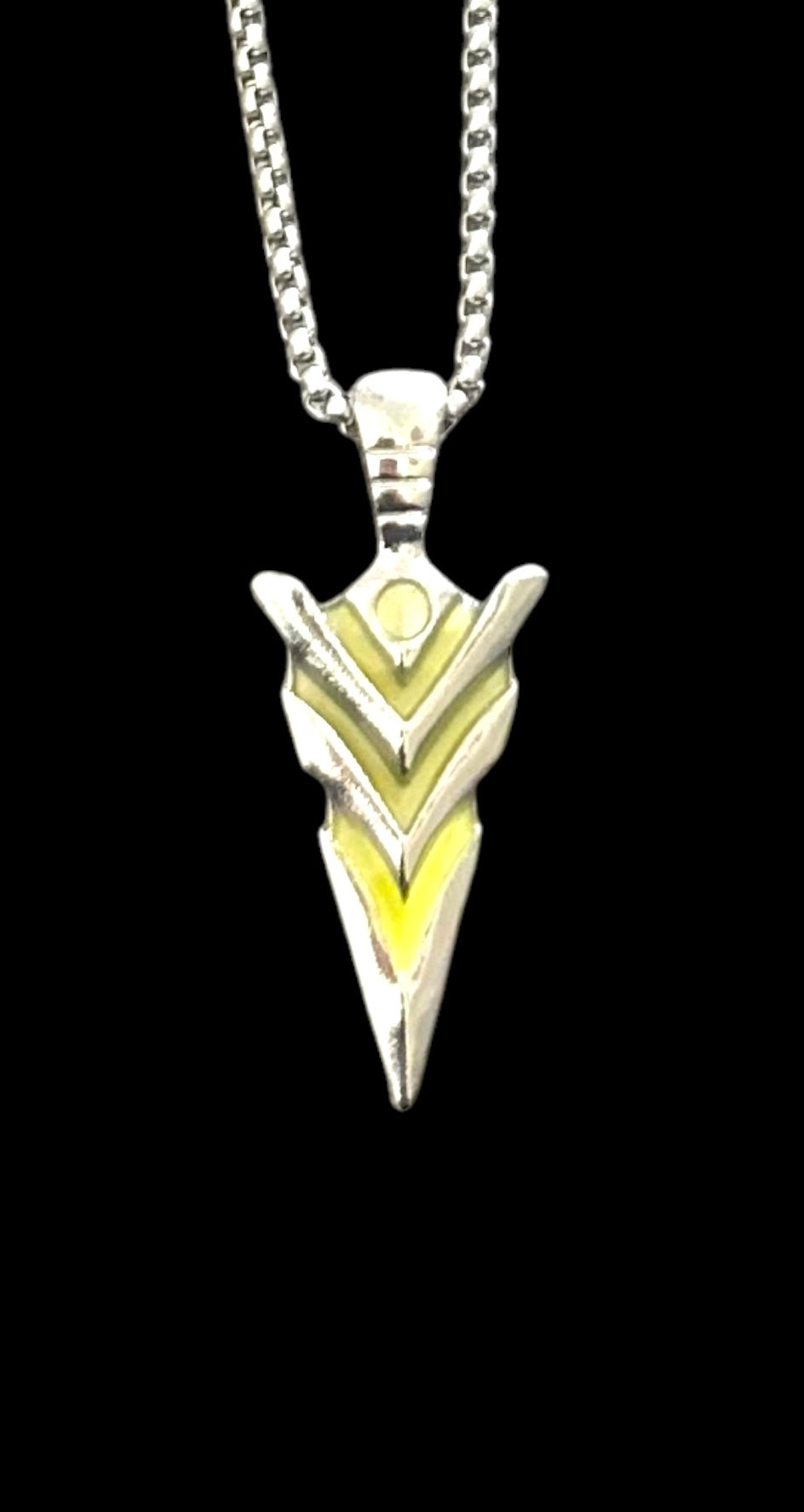Radium Night Glowing Western Necklace Pendent Chain