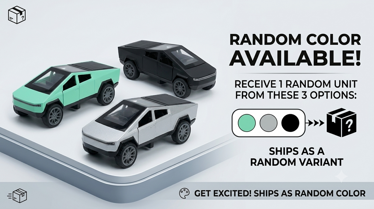 Futuristic Pickup Truck Toy Car for Kids – Mini Electric Truck, Random Colour