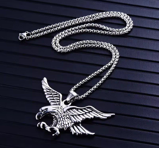 Eagle Pendant Necklace – Bold & Fierce Men’s Statement Jewelry