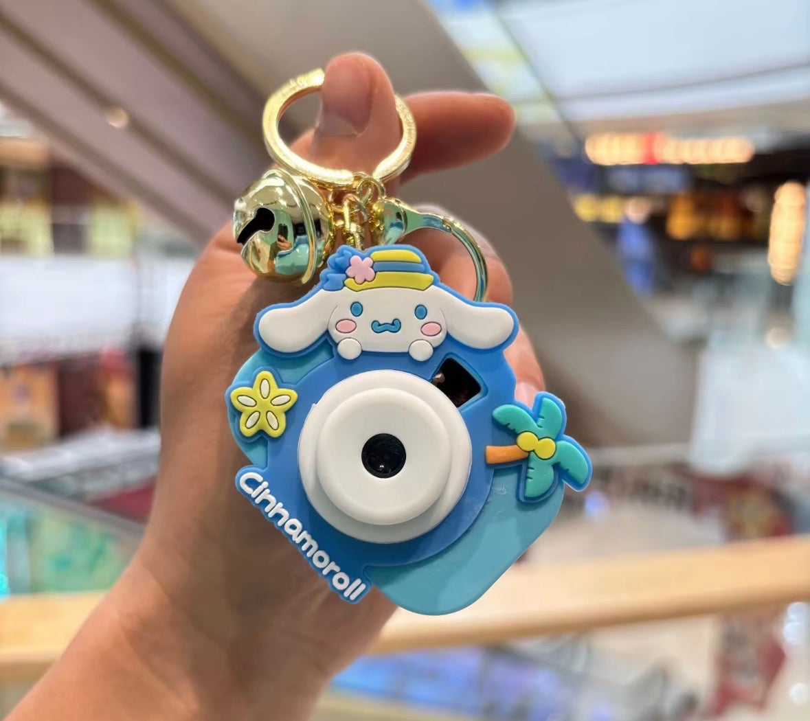 Mini Toy Camera Keychain with Vibrant Cartoon Projection | Cute Multi-Character Pocket Projector Fun Accessory | Random Colors and Characters | Pack of 2 Pcs