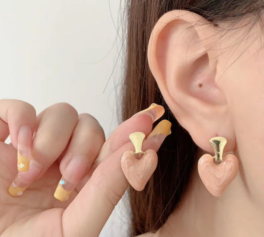 Minimal Chillies Style Korean Imitation Earrings – Chic & Affordable Styles