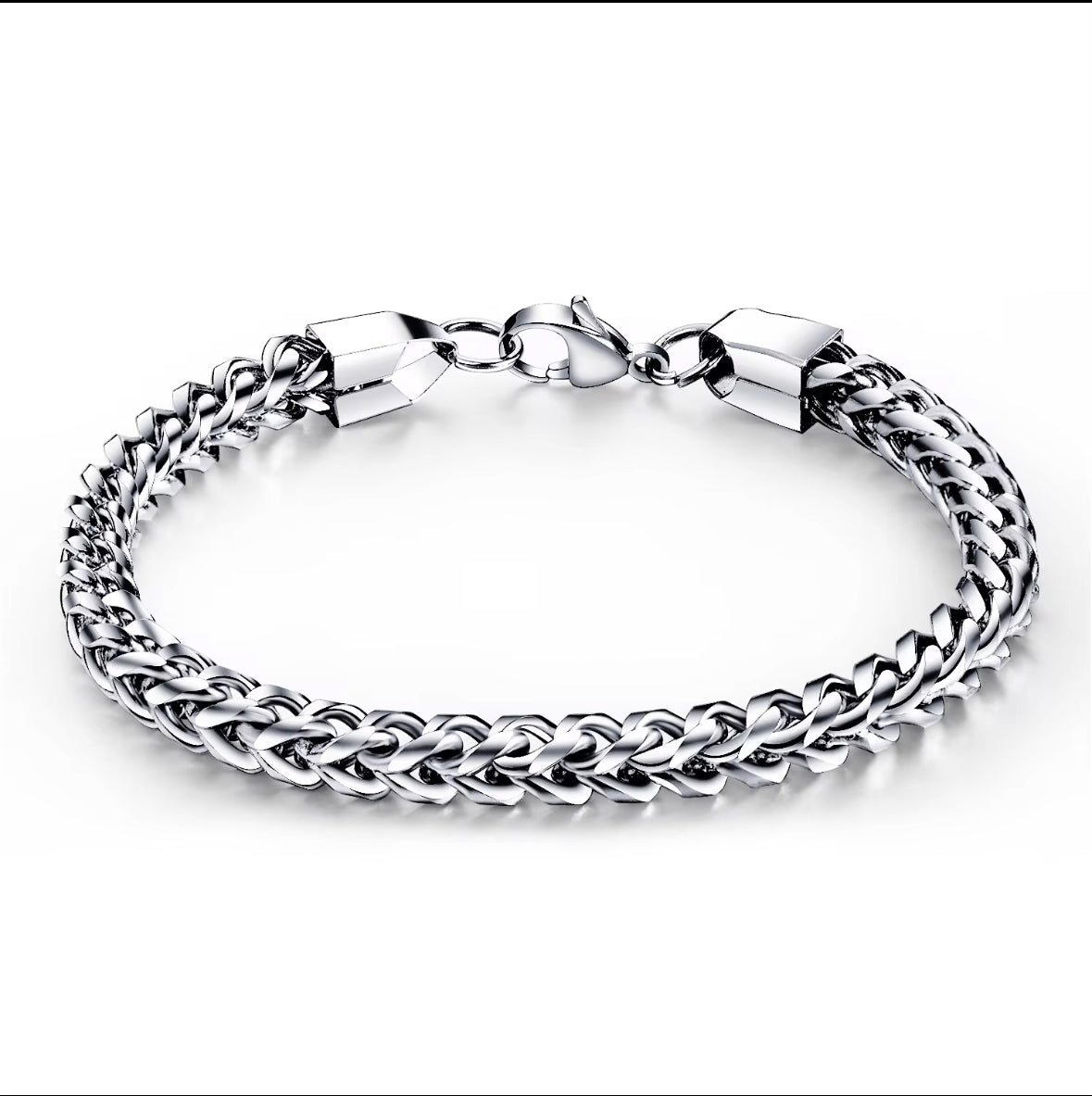 Men’s Chain Bracelet – Bold Cuban Link Wristwear for Effortless Luxury