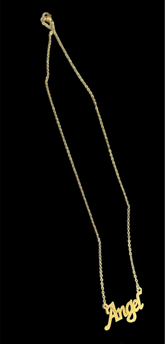 Golden Stainless Steel Necklace Pendant Chain For Women and Girls