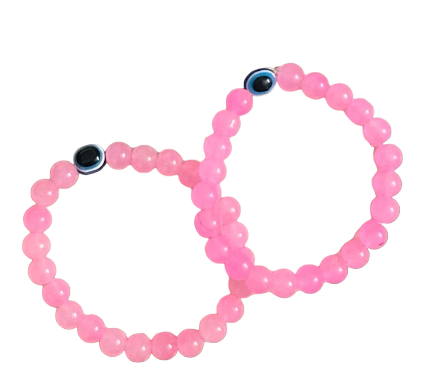 Combo of 2 Evil Eye Adjustable Hand Bracelet