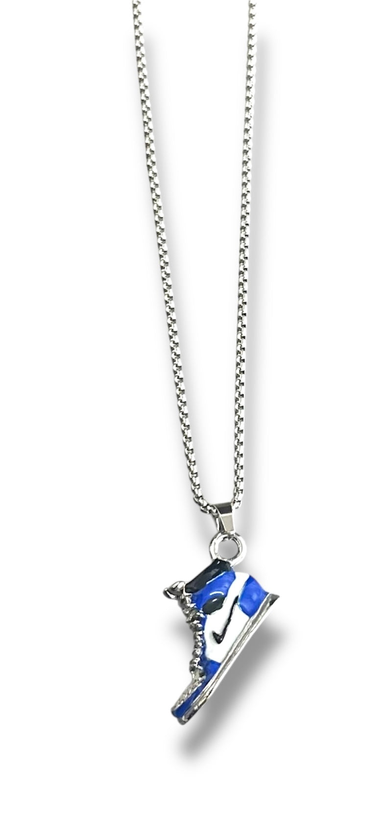 Mini Sneaker Pendant Necklace – High Top Shoe | Unisex Street Style Chain