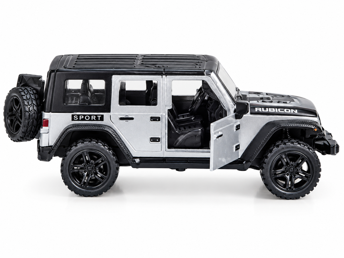 Off-Road SUV Toy Car for Kids – Miniature Jeep Style Pull Back Car | Random Colors |