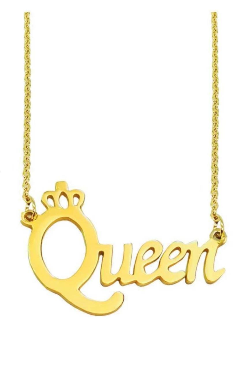 Golden Stainless Steel Necklace Pendant Chain For Women and Girls